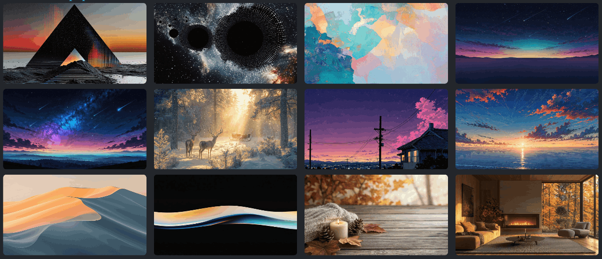 Wallhere wallpapers displayed on multiple devices